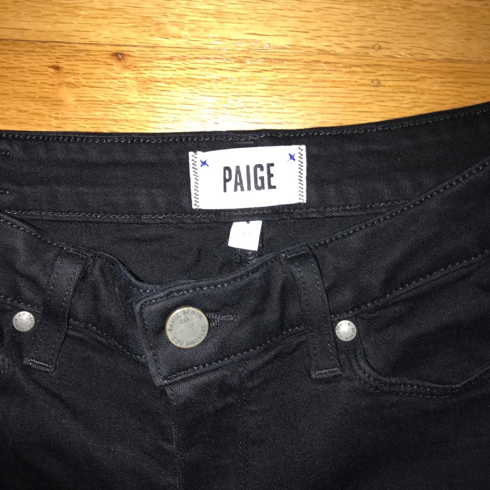 Paige Verdugo Ultra Skinny Black Jean - Picture 7 of 11